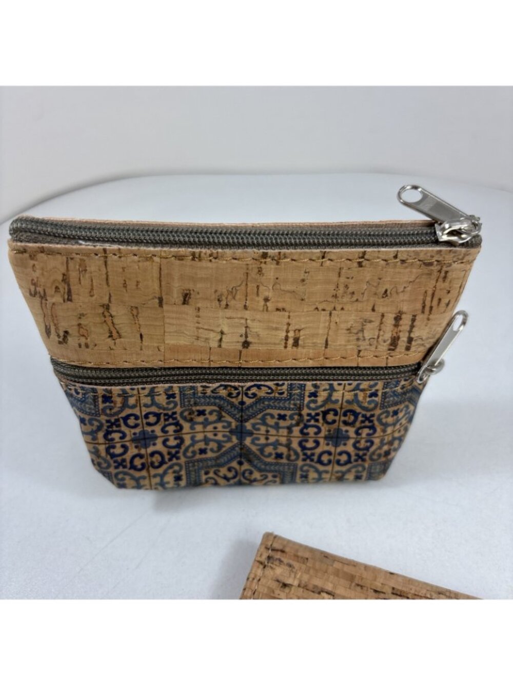 Portugal Cork Small Wallet Card Holder And Coin Purse - Picture 2 of 8